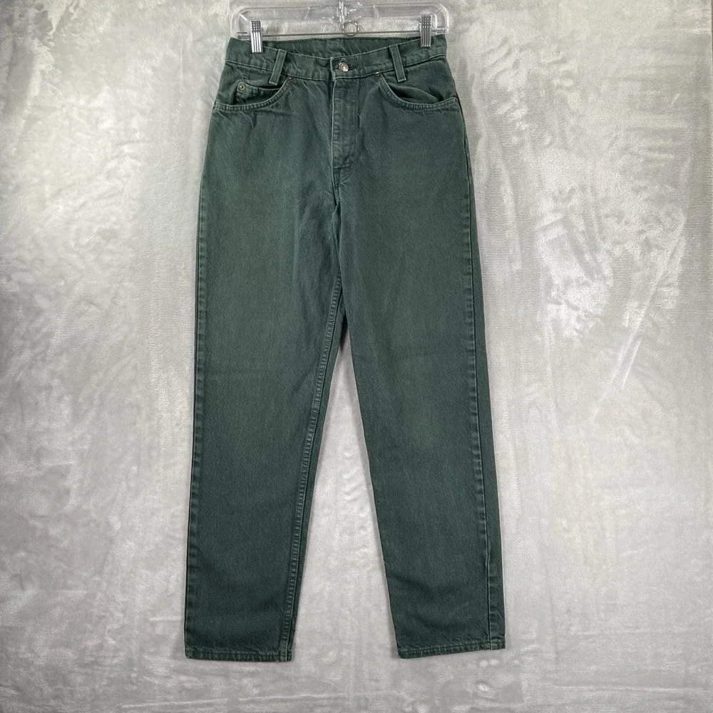 VTG Levi's 550 Jeans Student 27x29 Orange Tab 90s Vintage Denim USA Made Relaxed